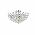 Lighting Business 18 in. Emilia Flush Mount in Chrome LI2960260